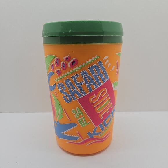 Conoco Other - Vintage Conoco Safari Side Kick 34 oz Refillable Travel Mug Cup 90s
